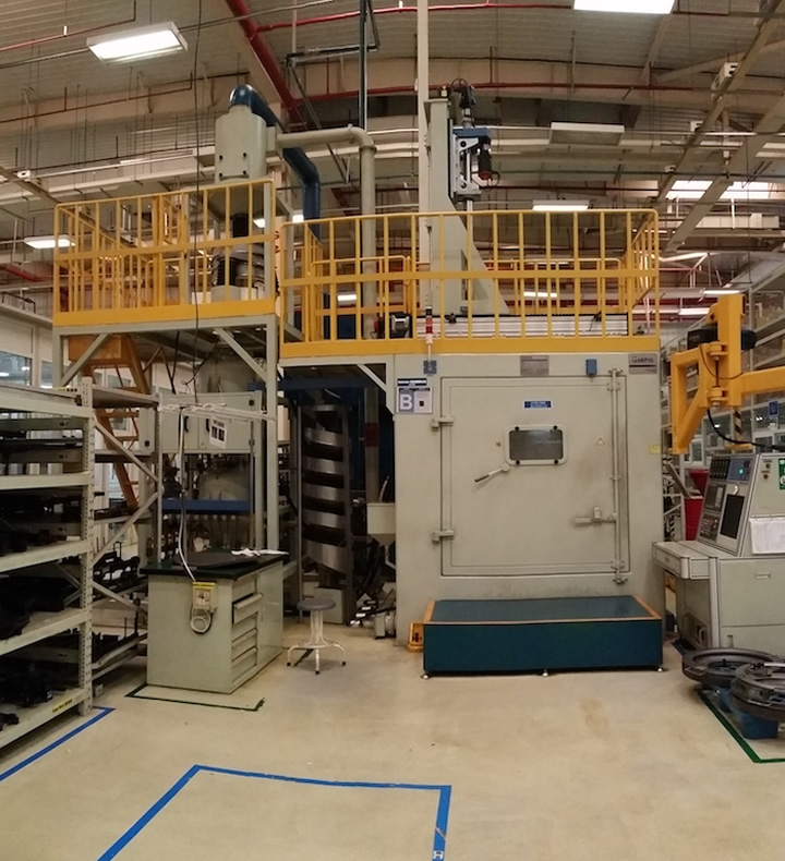 航空發動機導流罩噴丸機 航空發動機導流罩噴丸機